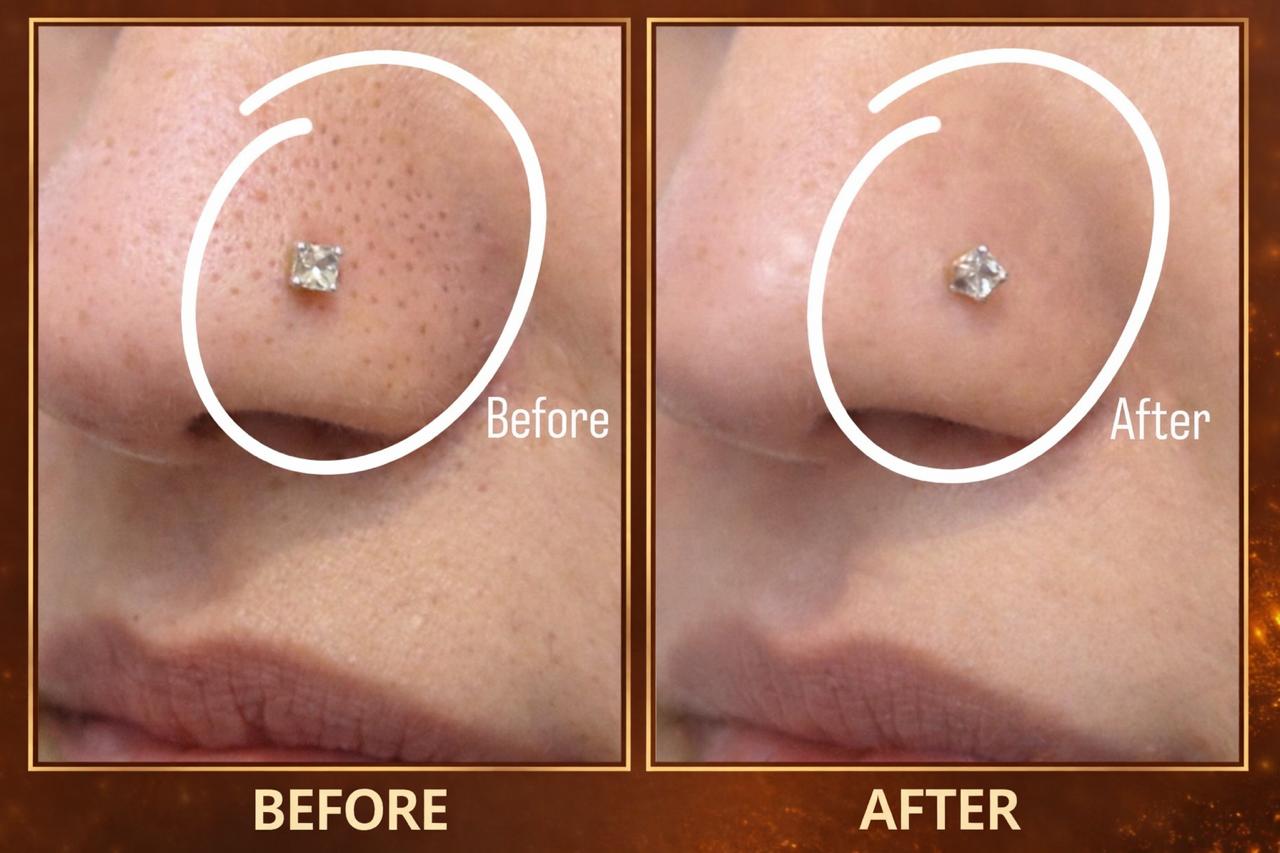 Hydra Facial Before After Result 1
