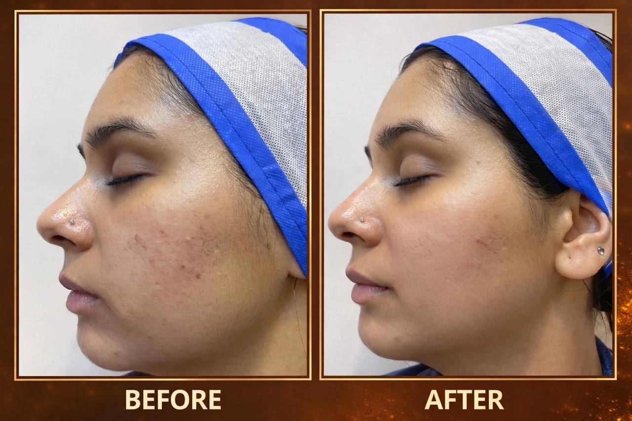 Hydra Facial Before After Result 1