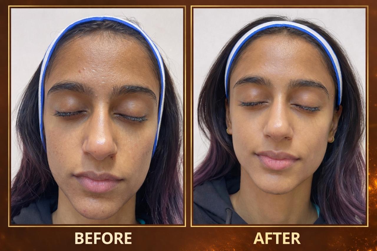 Hydra Facial Before After Result 1